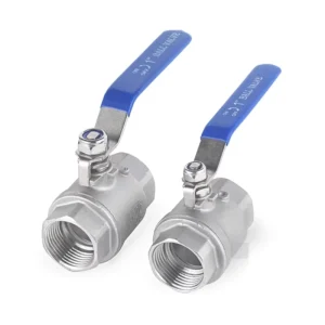 Stainless Steel SS304 SS316 NPT L T Types 3/8″ 1″ Inch Wog Valve Full Port Thread Ball Valve
