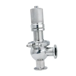 Stainless Steel SS304 Safety Relief Valve Sanitary 1.5 Inch Pressure Reducing Safety Valve Regulating Valve