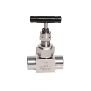Stainless Steel SS316 Union High-Pressure Needle Valve with Female Thread for High-Temperature Applications
