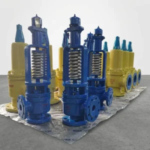 Stainless Steel Safety Valve 304 Body PN40 DN50 (2Inch) Spring Loaded Full Lift Metal Sealed Flanged RF
