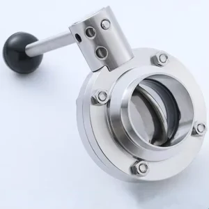 Stainless Steel Sanitary Butterfly Valve