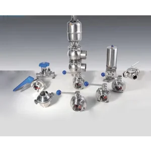 Stainless Steel Sanitary Butterfly Valves