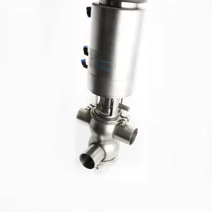 Stainless Steel Sanitary CIP Double Seat Mix-Proof Valves
