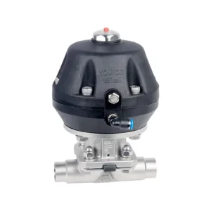 Stainless Steel Sanitary Pneumatic Diaphragm Valve for Hygienic Milk and Water Flow Control