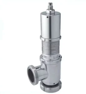 Stainless Steel Sanitary Pressure Relief Safety Valve with Clamped End