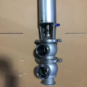 Stainless Steel Sanitary Reversing Valve Manual or Pneumatic