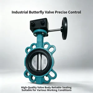 Stainless Steel Seated Butterfly Valve 304/316L Industrial Manual Wafer/Flange Type for Water Butterfly Valve