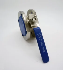 Stainless Steel Short Solid Ball Valve Manual Operated for High Temperature Oil Media