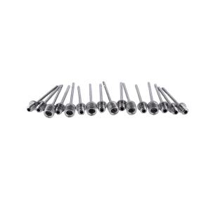 Stainless Steel Silver Durable 1.7In Soccer & Football Sports Inflating Pump Needle