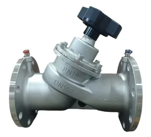 Stainless Steel Static Balance Valve for Water Heating/Cooling Pipelines High-rise Buildings Flange Connection