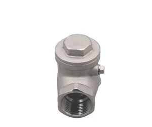 Stainless Steel Swing Check Valve Manual Operated for Water and Oil Applications