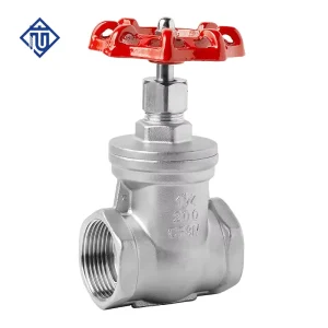 Stainless Steel Threaded Gate Valve NPT/BSP Ends CF8/CF8M Body Manual Handwheel Operation
