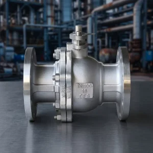 Stainless Steel V-Port Control Ball Valve F316 / Class 150 / DN50 / Flanged RF / V-Port / Equal Percentage / Electric