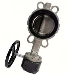 Stainless Steel Wafer Butterfly Valve D71X 2″-20″ Manual Low Temperature Water Industrial Control Valve SS304/SS316 2 Year