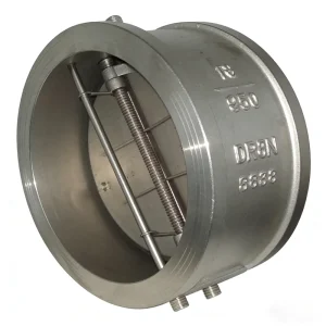 Stainless Steel Wafer Check Valve Ductile Iron Soft sealed Water Supply and Drainage Silent Pipe One way Anti backflow Valve