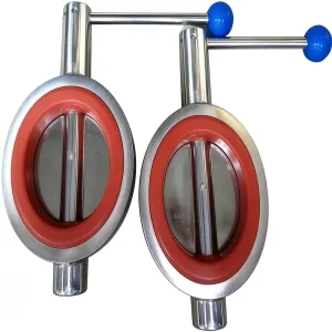 Stainless Steel Wafer-type Butterfly Valve D71X16P with Soft-sealing Disc for Water Supply and Drainage Pipe Opening and Closing