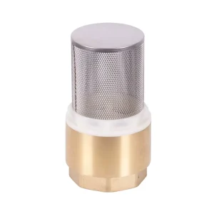 Stainless Steel and Brass Vertical Check Valve with Filter 1″ 1 1/4″ 3/4″ 1 1/2″ 2″ NPT