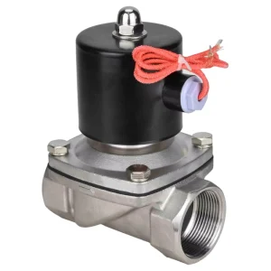 Stainless steel AISI 304 1.4301 Solenoid valve DNOVA VS2W 101N NO NBR 220V 10 bar threaded npt bsp electric