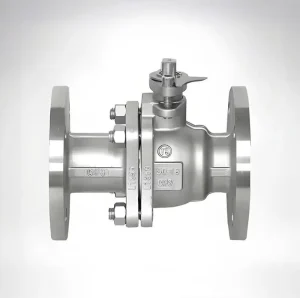 Stainless steel pneumatic high temperature butterfly ball valve manual flange ball valve 6 inch factory price Linggong brand