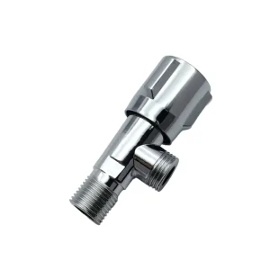 Steel Angle Drain Valve Manual Water Pressure Regulator Flange Connection DN8-DN32 Medium Pressure Silver SAV Model