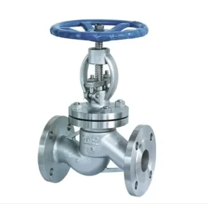 Steel Bellow Seal Globe Valve Manual Water Valve ISO9001 Certified Sizes DN15 DN3000