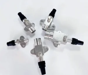 Steel Rhombic Flange Stop Valve 4.5MPA for Pressure for Compressors Service Parts Tin Coated for Refrigeration