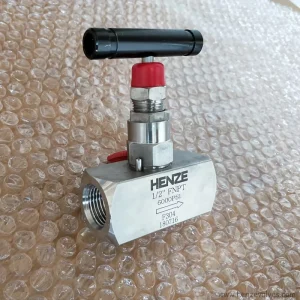 Straight 6000psi Stainless Steel F304 F316 or A105 Female Threaded Needle Valve FNPT or NPT