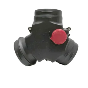 Straight Y Shaped Plastic T Connector 90 90 90mm with Gear Adjusting Valve Parking Heater Parts for Air Heater and Camper Van