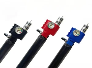Submersible Valve Aluminum Alloy Switch Regulator with 3000psi Display 20cm Thick Aluminum Alloy Pipe