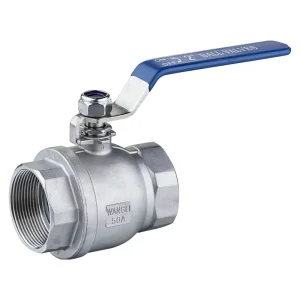 Supplier 2 Piece CF8 CF8M Steel Ball Valve 11/2 Inch DN40 NPT BSPT Threaded 1000WOG Industrial Water Valve OEM 1000WOG