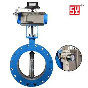 Suyi SY700S Pneumatic Low Load Butterfly Valve Multi-Size Ports (1/4 20 In) Chemical Industry/Petroleum Use 1 Year Warranty