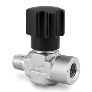 Swagelok SS 16DKM4 F4 1 4″ MALE X FEMALE High Pressure 3000PSI Stainless Steel Integral Bonnet Non Rotating Stem Needle Valve