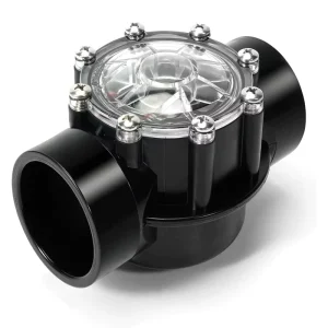 Swimming Pool Check Valve Transparent One Way Check Valve