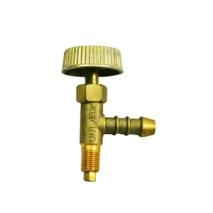 T Type Manual Power Gas Burner Controller OEM Supported LPG Gas Shutoff Valve Brass ISO9001 Certified Home Kitchen Use
