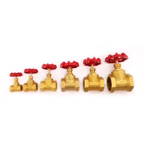 TF Brass Globe Valve Manual Power with Flange Ends DIN Standard Normal Pressure for Water Control 1 4″ to 2″ DN15 to DN50