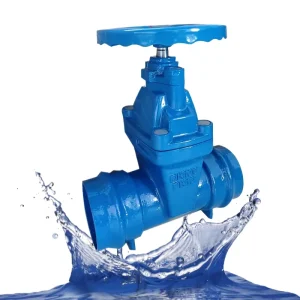TG Z45X PN16 Socket Gate Valve F5 Socket End Resilient Ductile Iron Pipe Gate Valve for PVC Control