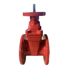 TIANJIN PN16 DN100 200 ISO Manual Flange Gate Valve for Water Gas Oil General Application