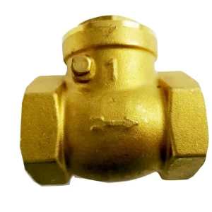 TKFM Thread PN16 DN20 Brass Bronze Swing Check Valve for Copper Pipes Fittings