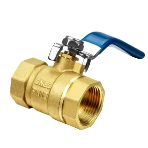 TMOK Manual OEM G 3/4″ Inch Long Lever Flat Handle Iron Ball Brass Body Ball Valve for Water Oil Gas
