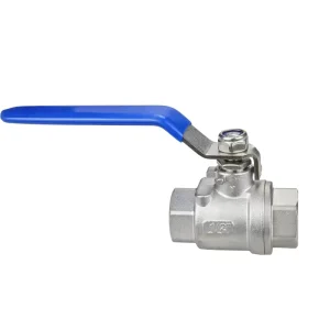 TMOK RTS DN15 1 2″ BSP 1000WOG Stainless Steel 316 Large Long Lever Handle Manual OEM Port Ball Valve for Water Oil Gas