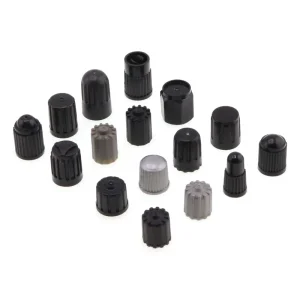 TPMS Nylon Tire Stem Caps with Sealing O-ring for Car Truck SUV Leakproof Air Cover Car Tire Cap