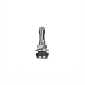 TR 416 Metal Valve Stems Fits 0.453&0.625 Inch Rim Holes 1 1 2 Inch Long 1 Inch Outer Mount Metal Valve Stem