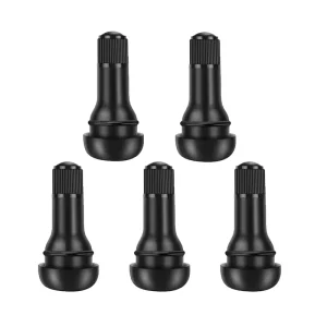 TR412 413 414 Rubber Car Tire Valve Stem Snap in Tubeless Wheel Air Valve for Automobile Motorcycle Vehicle Replacement Parts