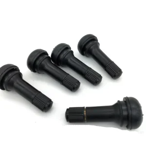 TR412 TR413 TR414 Pack of 100 Natural Rubber Tire Valve Stems for 0.453 Inch Rim Holes for Car Inner Tube Replace Repair