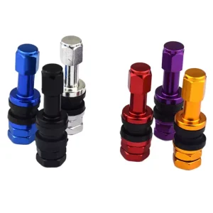 TR48E Chrome Plated Aluminum Metal Clamp in Tubless Valve Stem for Truck and Bus Tires