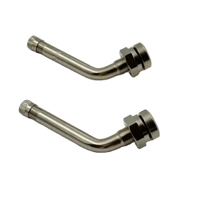 TR544D Snap In Brass Adapter for Truck Clamper Wheel Valves US Truck Tire O Ring Snap In Tubeless Valve Stems Caps & Adapters