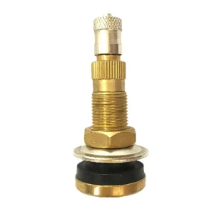 TR618A Brass Solid Tire Tubeless Valve Stems for Agricultural Farm Vehicle OTR Air Liquid Truck