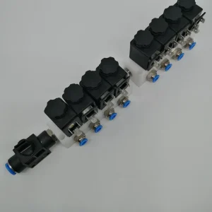 TS16949 Factory Plastic Pom Anti Corrosion Water Irrigation Valve 8 Station Solenoid Valve Manifold Plastic Water Manifold