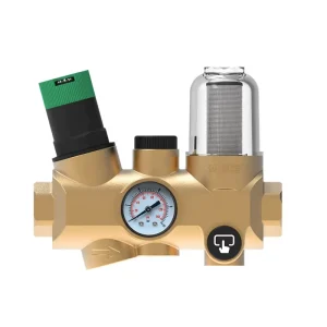 Tap Water Pressure Reducing Valve Brass Spring Film Type Manual Adjustable Pressure Stabilizing Valve