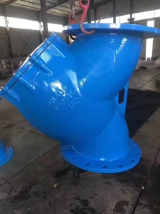 Telescopic Y Type Strainer Stop Waste Valve 4 Inch Port Size Hydraulic Power Water Pipeline Dirt Removal Juniu GL41H